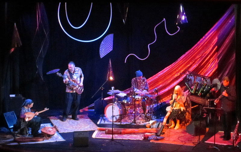 Cloudfire at the Arena Theater, May, 2012; photo by PT Nunn Cloudfire at the Arena Theater, May, 2012; photo by PT Nunn