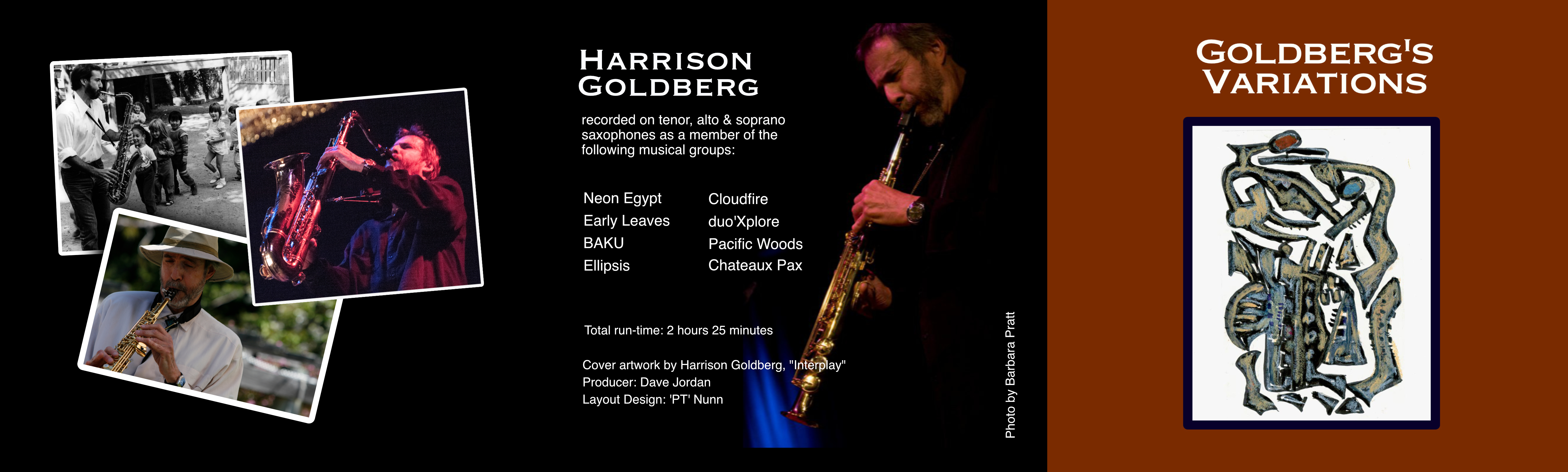 Goldberg's Variations - outside cover Goldberg's Variations - outside cover