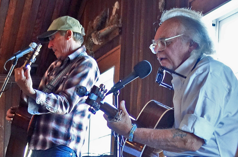 Third Last Chance at Stewart's Point Store, 2015: Vince (left) & John (right) Third Last Chance at Stewart's Point Store, 2015: Vince (left) & John (right)